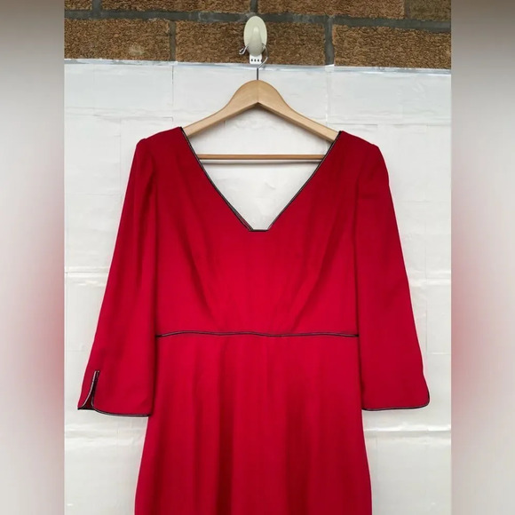 Lourdes Chávez red dress size 10 - Picture 3 of 15